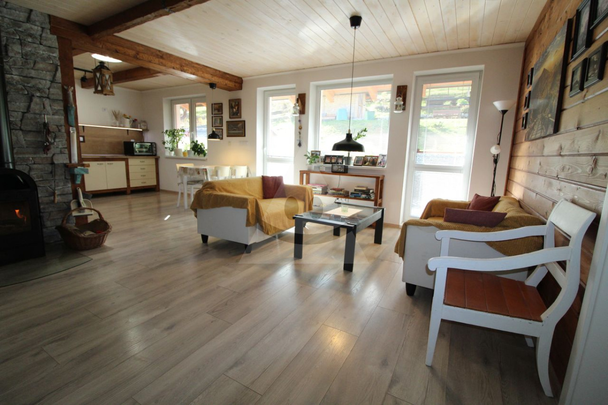 Sale of a beautiful 4-bedroom family house in a quiet location in the village of Istebné