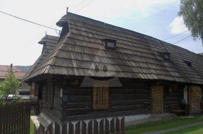 Historic wooden house in Orava, Podbiel